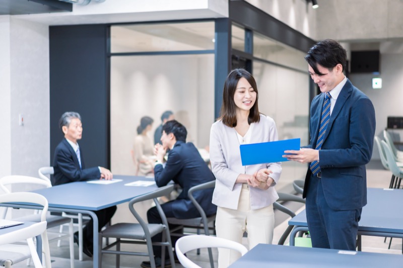 就業開始から終了までのサポート